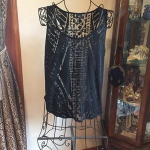 Mossimo sleeveless black top